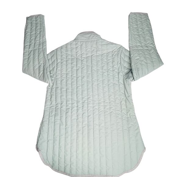 Peter Millar Pippin Quilted Travel Jacket Size Small Sage Fog Green New Golf - Picture 3 of 10